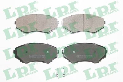 Комплект тормозных колодок, дисковый тормоз LPR 05P570