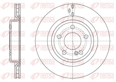 Bremžu diski REMSA 61633.10