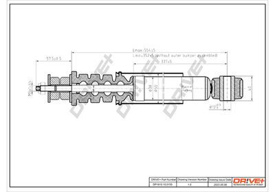 Амортизатор Dr!ve+ DP1610.10.0155