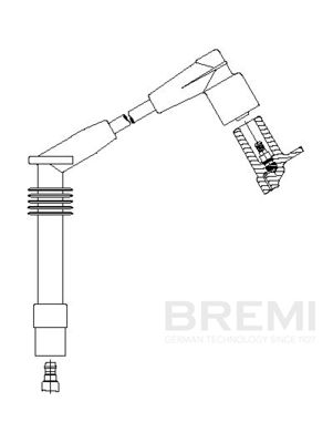 Провод зажигания BREMI 379S24