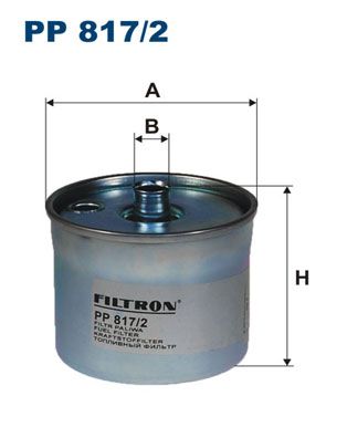 Degvielas filtrs FILTRON PP 817/2