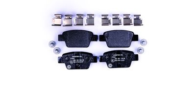 Комплект тормозных колодок, дисковый тормоз HELLA 8DB 355 018-851