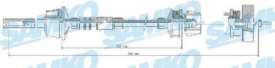 Трос, управление сцеплением SAMKO C0026C