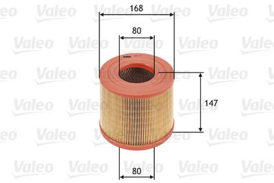 Gaisa filtrs VALEO 585725