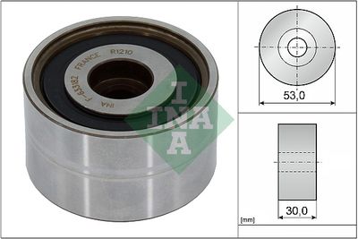 Parazīt-/Vadrullītis, Zobsiksna Schaeffler INA 532 0885 10