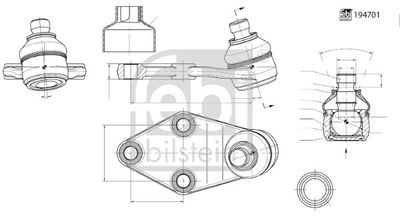 Kande-/juhtliigend FEBI BILSTEIN 194701