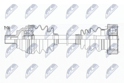 Piedziņas vārpsta NTY NPW-VW-160