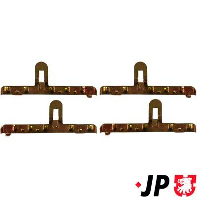Комплектующие, колодки дискового тормоза JP GROUP 1164000810