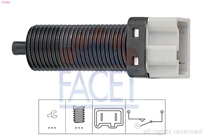 Slēdzis, Sajūga vadība (Tempomat) FACET 7.1115