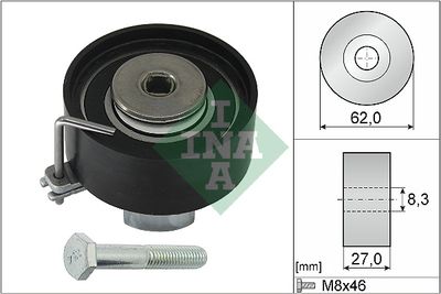 Натяжной ролик, ремень ГРМ Schaeffler INA 531 0813 10