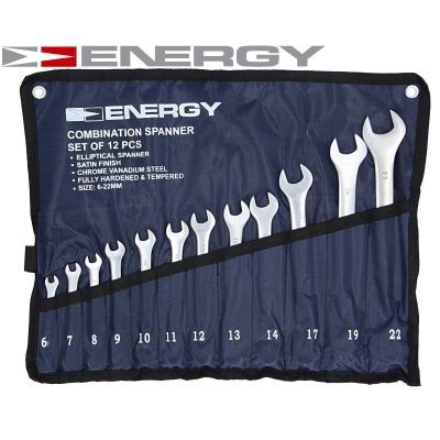 ENERGY NE01000SK12 Uzgriežņu atslēgu komplekts