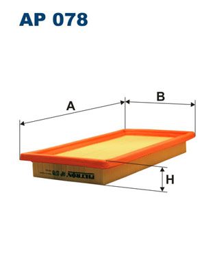 Gaisa filtrs FILTRON AP 078