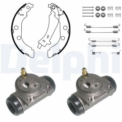 Bremžu loku komplekts DELPHI KP905