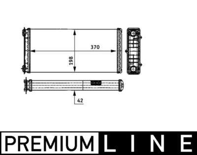 Siltummainis, Salona apsilde MAHLE AH 117 000P