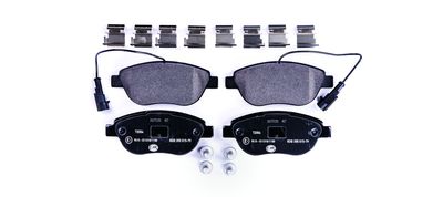 Комплект тормозных колодок, дисковый тормоз HELLA 8DB 355 015-791