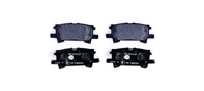 Комплект тормозных колодок, дисковый тормоз HELLA 8DB 355 010-621