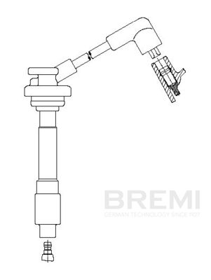 Провод зажигания BREMI 6A19/31