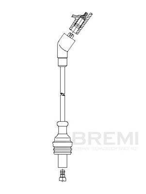 Провод зажигания BREMI 606/45