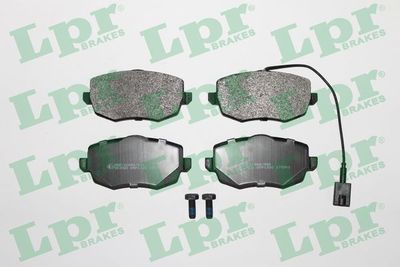 Bremžu uzliku kompl., Disku bremzes LPR 05P1336