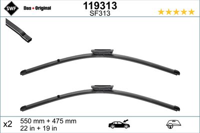 Щетка стеклоочистителя SWF 119313