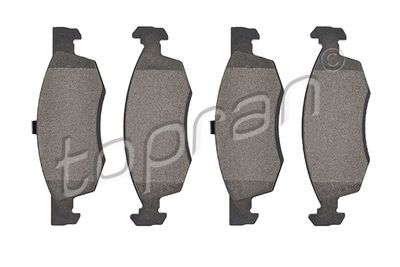 Bremžu uzliku kompl., Disku bremzes TOPRAN 701 155