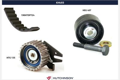 Zobsiksnas komplekts HUTCHINSON KH 493