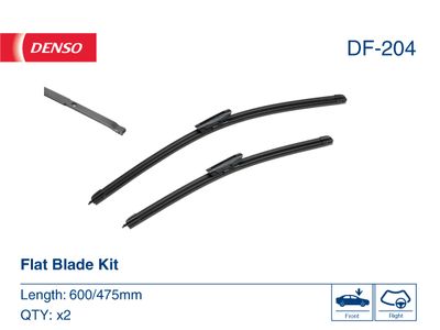 Stikla tīrītāja slotiņa DENSO DF-204