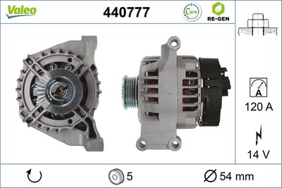 Генератор VALEO 440777