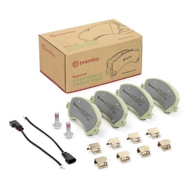 Комплект тормозных колодок, дисковый тормоз BREMBO P 24 064G