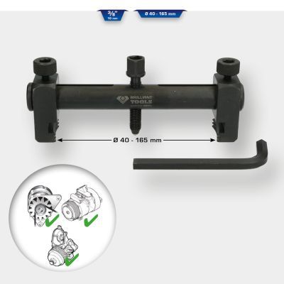 Noņemšanas palīgierīce, Piedziņas skriemelis KS TOOLS BT616000