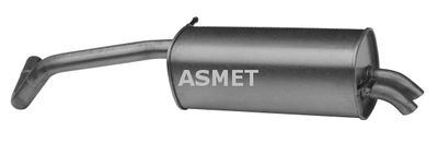 Глушитель выхлопных газов конечный ASMET 21.024