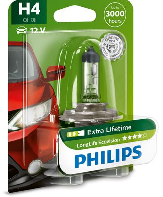 Лампа накаливания, фара дальнего света PHILIPS 12342LLECOB1