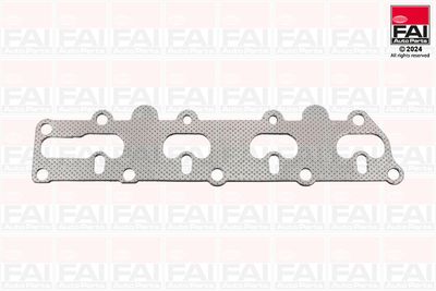 Комплект прокладок, выпускной коллектор FAI AutoParts EM741