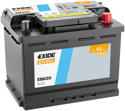 Стартерная аккумуляторная батарея EXIDE EB620