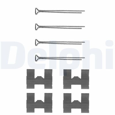 Piederumu komplekts, Disku bremžu uzlikas DELPHI LX0040