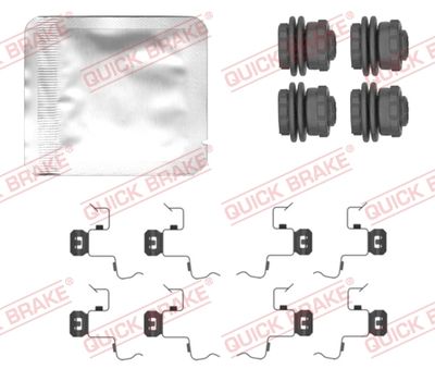 Piederumu komplekts, Disku bremžu uzlikas QUICK BRAKE 109-0156
