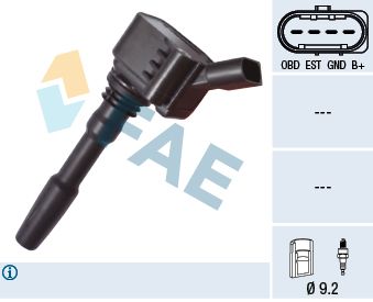 Катушка зажигания FAE 80238