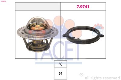 Termostats, Dzesēšanas šķidrums FACET 7.7972