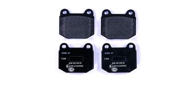 Bremžu uzliku kompl., Disku bremzes HELLA 8DB 355 009-061