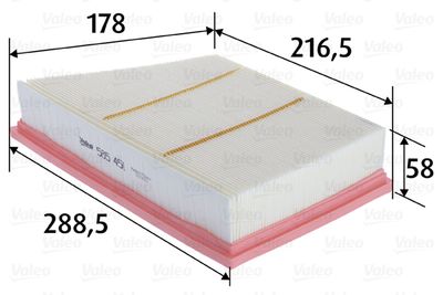 Воздушный фильтр VALEO 585451