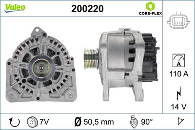 Генератор VALEO 200220