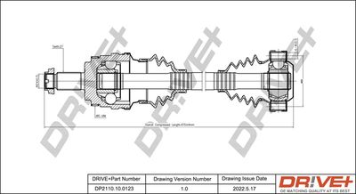 Приводной вал Dr!ve+ DP2110.10.0123