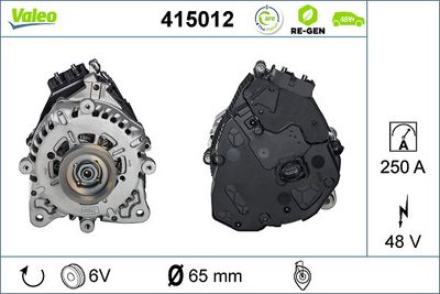 Starteris-ģenerators VALEO 415012