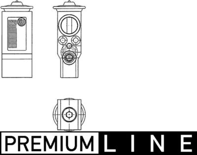 Расширительный клапан, кондиционер MAHLE AVE 62 000P