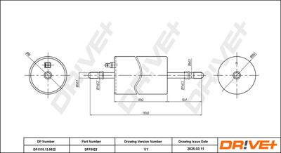 Топливный фильтр Dr!ve+ DP1110.13.0022