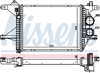 Интеркулер NISSENS 96976