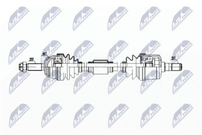 Приводной вал NTY NPW-HY-611