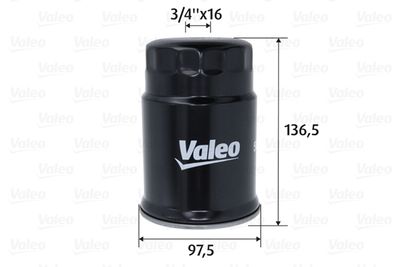 Degvielas filtrs VALEO 587758