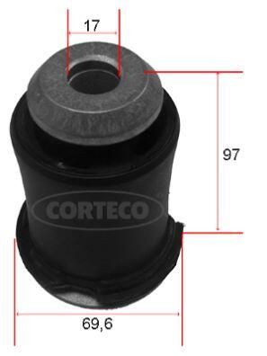 Piekare, Šķērssvira CORTECO 80001164