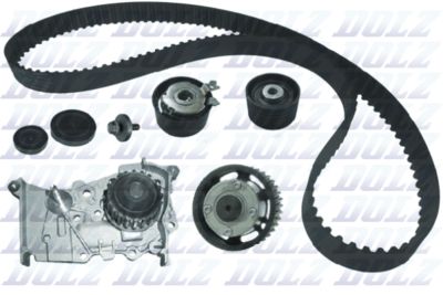 Водяной насос + комплект зубчатого ремня DOLZ KD073V